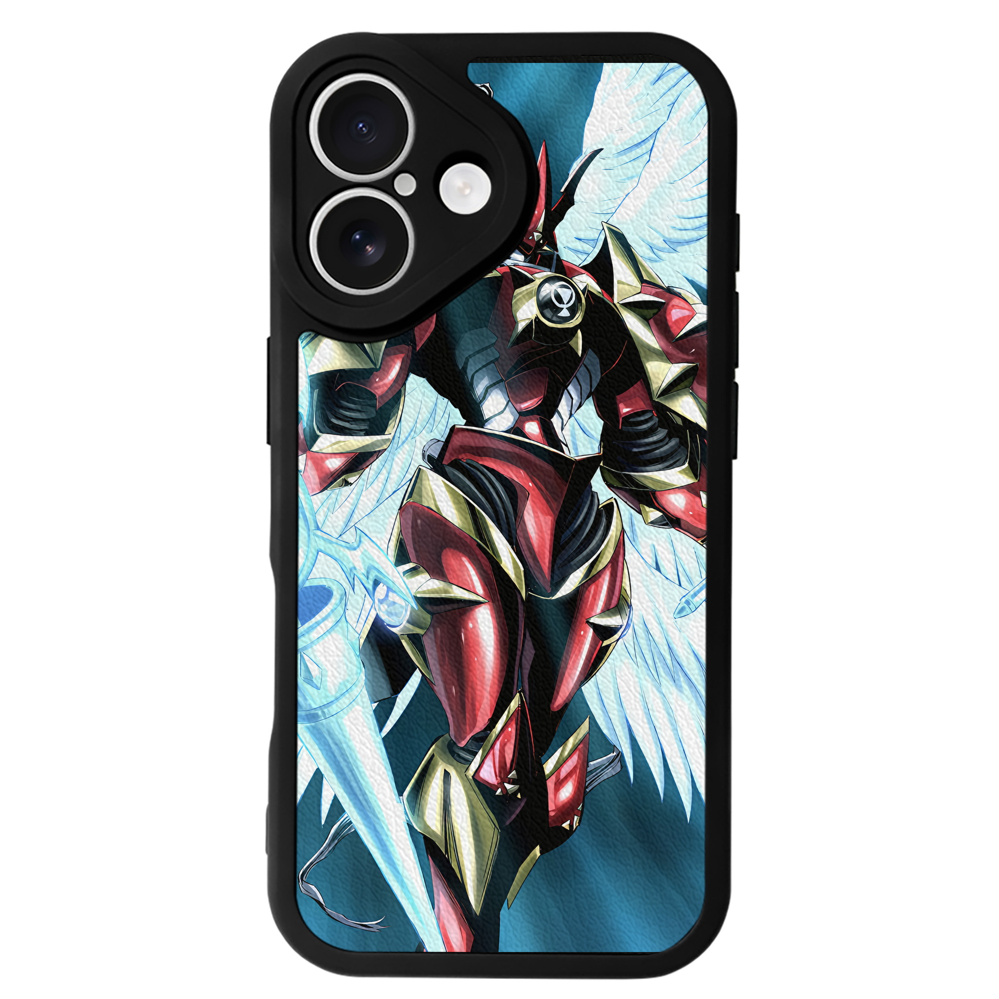 （画像用） Digimon デジタルモンスター/デジモン 【iPhone 16シリーズ対応】シリコンスマホケース（レザー調） 材質：シリコン